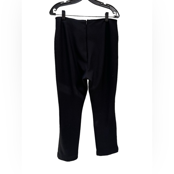 Vintage Black Jealousy Ponte Pants No size/fabric Tag See Measurements - Picture 2 of 3